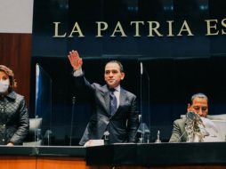 Herrera Gutiérrez comparece ante el Senado, con motivo de la glosa del Segundo Informe de Gobierno. TWITTER/ @Hacienda_Mexico
