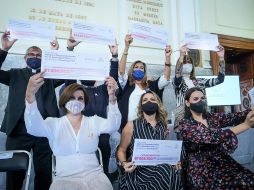 El gobernador asegura que estos recursos solo serán suficientes para la compra de medicamentos hasta el cierre de este 2020. ESPECIAL/Gobierno de Jalisco