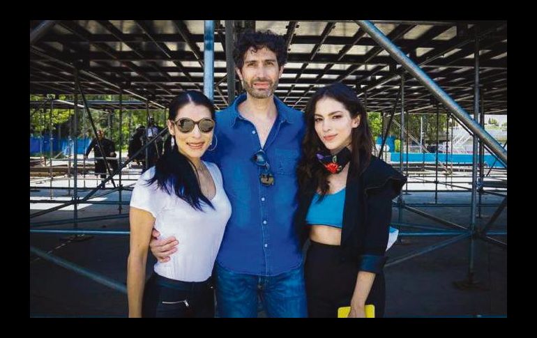 María, Benny y Paty. Los artistas prometen un concierto sensacional. ESPECIAL