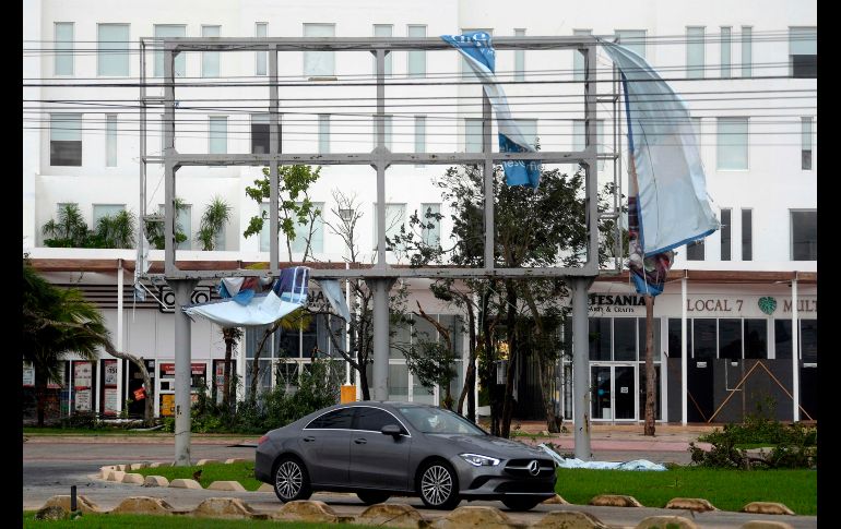 En Cancún. AFP/P. Pardo