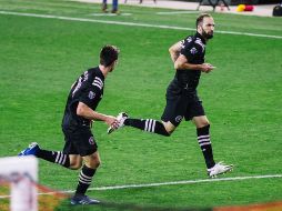 ESTRENO. El ariete argentino marcó su primer gol con la elástica del Inter de Miami. TWITTER/@InterMiamiCF