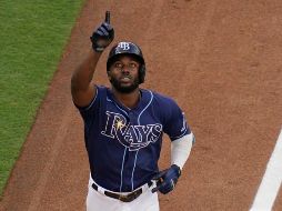 ENCENDIDO. Randy Arozarena logró un jonrón por tercer partido consecutivo. AP