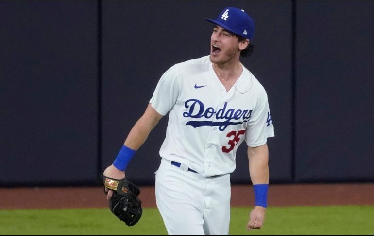 Cody Bellinger tuvo una noche espectacular. AP