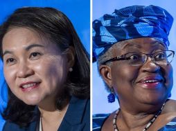 Yoo Myung-hee y Ngozi Okonjo-Iweala pasan a la ronda final. AP