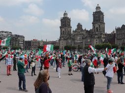 El Ejecutivo federal asegura que no habrá desalojo para sus opositores pues está garantizada la libre manifestación y todos estarán protegidos. EFE / ARCHIVO