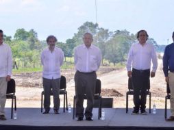 López Obrador informó que habrá un programa especial de mejoramiento de los centros arqueológicos mayas y se abrirán cuatro nuevas zonas arqueológicas. TWITTER/@TrenMayaMX