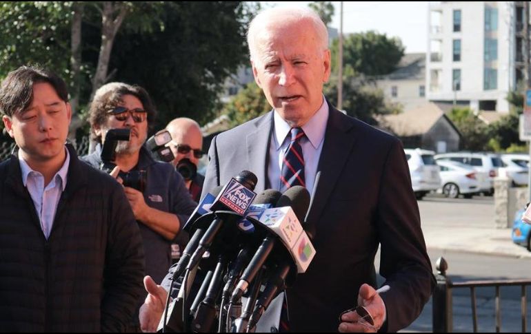 Biden presidió un evento con líderes de la comunidad hispana en Las Vegas. EFE/ARCHIVO
