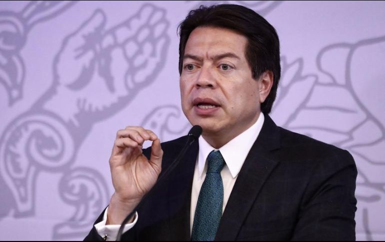 Mario Delgado respetó el resultado de la encuesta del INE, y dijo que esperará la fecha de la tercera. SUN/ARCHIVO