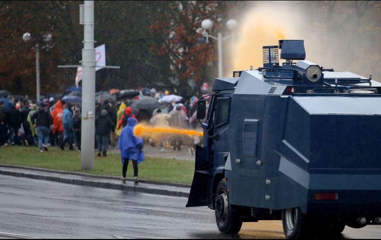 Las protestas antigubernamentales no han parado desde el pasado 9 de agosto, aunque han perdido fuerza. AFP /
