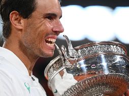 INDOMABLE. Nadal no perdió un solo set en esta edición de Roland Garros. AP• J. Crosnier