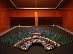 El penacho de Moctezuma se encuentra en el Museo de Etnología de Viena. AFP / ARCHIVO