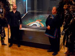 Gracias a un acuerdo bilateral entre Austria y México, los ciudadanos mexicanos que presenten su pasaporte a la entrada del museo pueden ver el penacho de manera gratuita. EFE/ARCHIVO