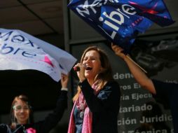 Sobre la difusión del proyecto de resolución, el cual prevé confirmar la decisión de negar el registro a la organización, Margarita Zavala pidió a los magistrados 