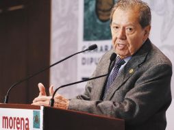 Muñoz Ledo refirió que Delgado ha sacado provecho de su posición como coordinador parlamentario de Morena en la Cámara Baja. SUN /