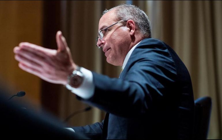 El director interino de la agencia de Aduanas y Protección de Fronteras, Mark Morgan, detalla que las detenciones de grupos familiares pasaron de 530 mil a 18 mil. EFE/ARCHIVO