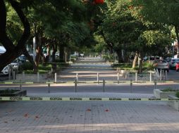 El pasado fin de semana se cerró el camellón de avenida Chapultepec. ESPECIAL/Gobierno de Guadalajara