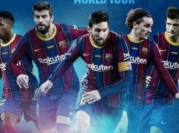 México será el primer país en recibir la exposición internacional del club Barcelona. ESPECIAL / FC Barcelona