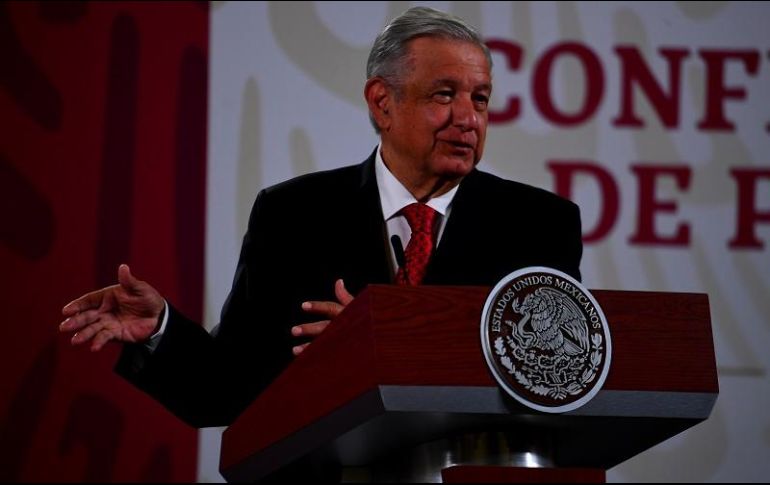 López Obrador reiteró que quienes defienden los fideicomisos apoyan a la corrupción. SUN/H. García