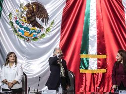 Sobre la desaparición de fideicomisos, Sánchez Cordero dijo que los recursos económicos llegarán de forma directa a los beneficiarios. SUN/G. Espinosa