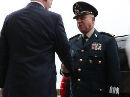 El titular del Ejecutivo federal pide esperar a que más tarde se dé a conocer los cargos que se le imputan en la Unión Americana en contra del ex titular de la Sedena. AFP / ARCHIVO