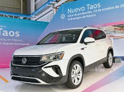 El nuevo Taos realizó su lanzamiento mundial desde nuestro país, donde será puesto en preventa a partir de noviembre. ESPECIAL/Volkswagen