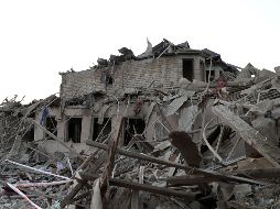 En un discurso televisado a la nación, el presidente azerí Ilham Aliyev denunció el ataque como crimen de guerra y advirtió al gobierno armenio que deberá responder por ello. EFE / A. Karimov