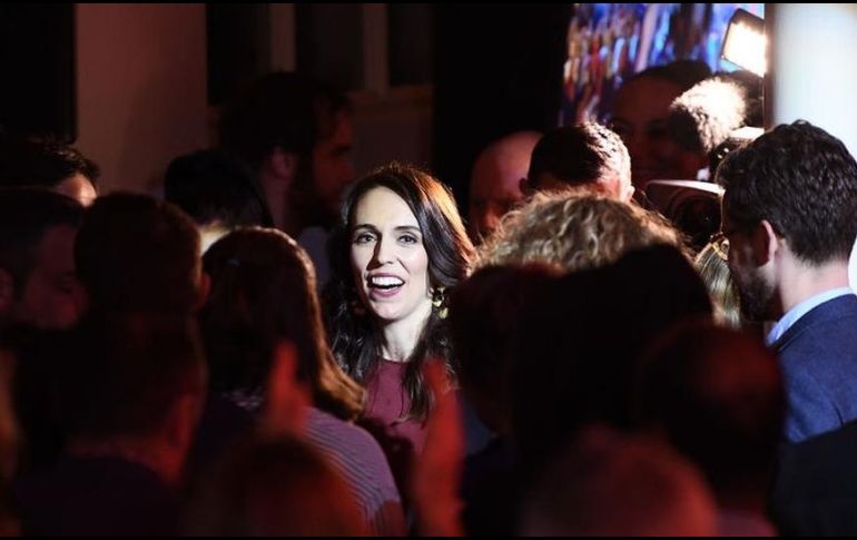 El partido laborista de Ardern se ha hecho con el 49% de los votos. GETTY IMAGES