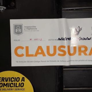Guadalajara: suman 375 establecimientos clausurados durante contingencia