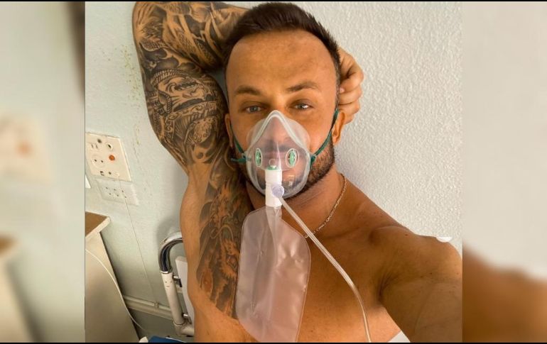 Dmitriy Stuzhuk  dijo que se contagió de COVID-19 durante un viaje a Turquía. INSTAGRAM / @stuzhuk_dmitriy