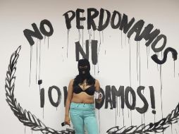 El pasado 4 de septiembre, un grupo de feministas tomaron las instalaciones de la CNDH luego de que madres de víctimas de violencia acudieron a una reunión con la titular del organismo. EFE / ARCHIVO
