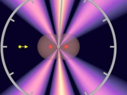 Los científicos calcularon el tiempo que tarda una partícula de luz en atravesar una molécula de hidrógeno. SVEN GRUNDMANN/GOETHE UNIVERSITY FRANKFURT