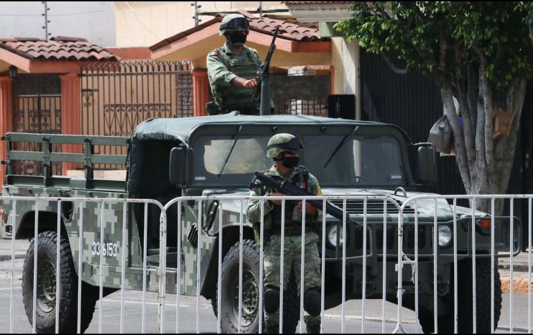 López Obrador señala que su gobierno siempre buscará fortalecer al ejercito mexicano. EFE/ARCHIVO