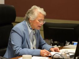 Sánchez Cordero reconoció que en su carrera ha tenido obstáculos para realizar sus actividades. TWITTER/@M_OlgaSCordero