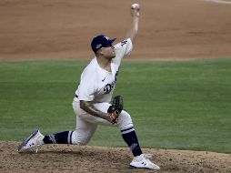 Urías se presenta en su segunda Serie Mundial con los Dodgers. EFE / ARCHIVO