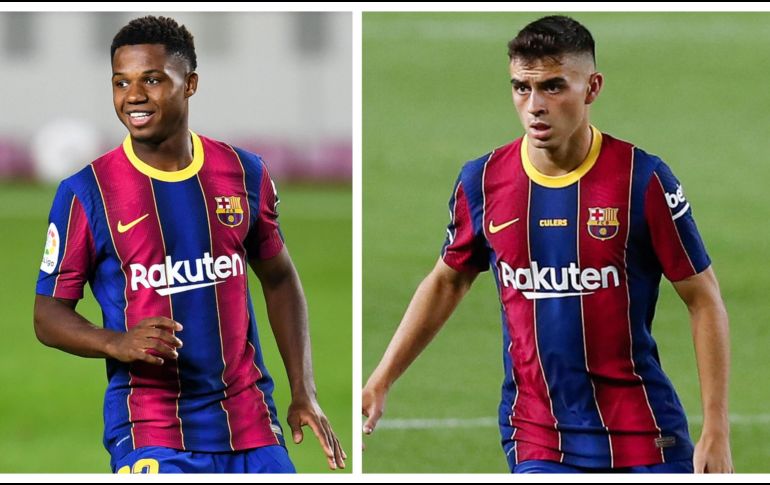 Ansu Fati y Pedri marcaron en Champions y apuntan a liderar al Barcelona en el Clásico. ESPECIAL