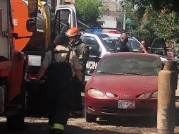 El siniestro se registra en una casa ubicada en la calle Emiliano Zapata a su cruce con Revolución, en la colonia Alfredo Barba. ESPECIAL