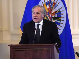 Imagen de archivo del secretario general de la Organización de Estados Americanos (OEA), Luis Almagro. EFE/ARCHIVO
