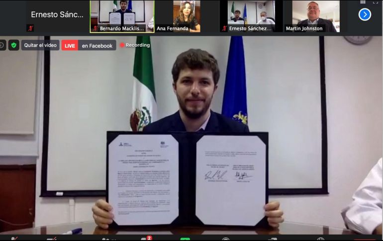 El acuerdo forma parte del Programa de Energía del Fondo de Prosperidad para México y estará vigente hasta marzo de 2023. ESPECIAL/Gobierno de Jalisco