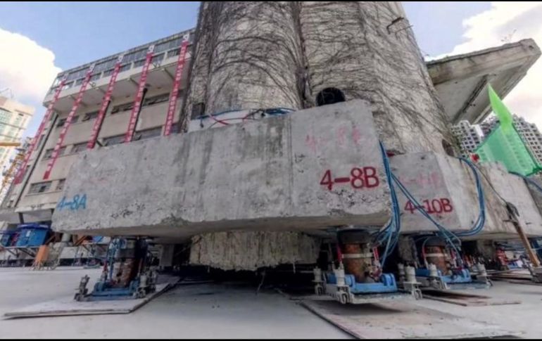 La Escuela Primaria Lagena, de cinco pisos, fue construida en 1935 en Shanghái, China. ESPECIAL/CCTV