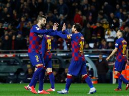 El central del Barcelona, Gerard Piqué, se mostró decepcionado por la forma en que el club manejó el amago de salida de Leo Messi. Imago7 / ARCHIVO