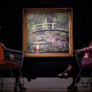 Obra de Banksy se vende en subasta por casi 10 MDD