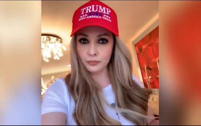 Paty Navidad aseguró que le agrada la propuesta de Trump porque está a favor de la libertad. TWITTER/@ANPNL05