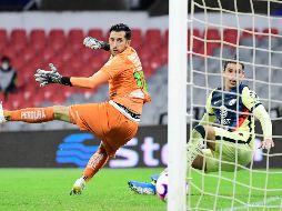 Camilo Vargas poco pudo hacer para evitar el tanto de Jorge Sánchez cerca del final. IMAGO7