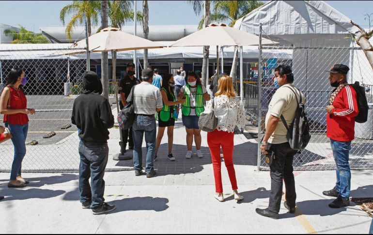 ATENCIÓN. La JLCA recibe a mil personas al día, las cuales deben cumplir con las medidas sanitarias. EL INFORMADOR • A. Camacho