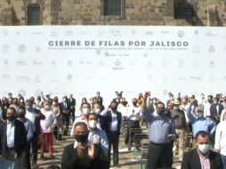 Se suman al llamado los titulares del Poder Judicial y del Congreso del Estado, así como representantes de organizaciones civiles, ambientalistas, líderes sindicales; entre otros sectores. EL INFORMADOR / R. Rivas