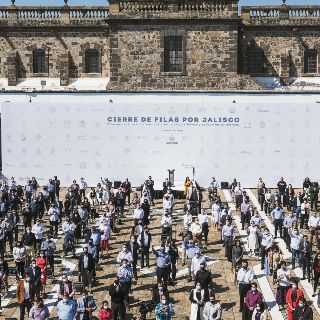 Arman bloque en Jalisco contra recorte federal