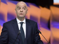 La FIFA confirmó el contagio de su presidente y que éste se encuentra con síntomas leves tras haber contraído la enfermedad. EFE / ARCHIVO
