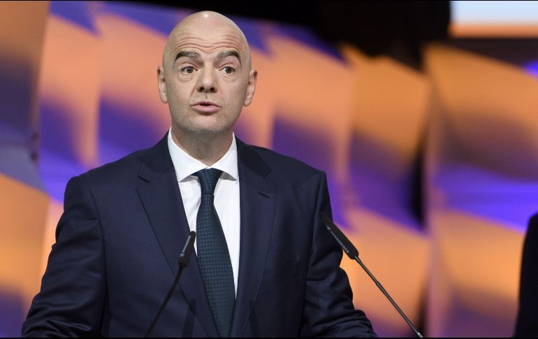La FIFA confirmó el contagio de su presidente y que éste se encuentra con síntomas leves tras haber contraído la enfermedad. EFE / ARCHIVO