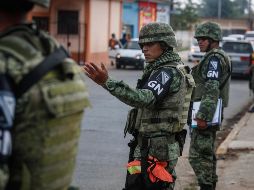 La Fiscalía encontró elementos que hacen suponer la culpabilidad de algunos oficiales de la Guardia Nacional. NTX / ARCHIVO