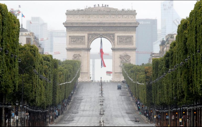 La policía impone un perímetro de seguridad en torno a ese monumento. EFE / ARCHIVO